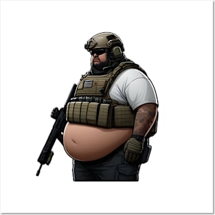 Tactical Fatman Posters and Art